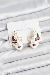 Maske Model Kadın Küpe